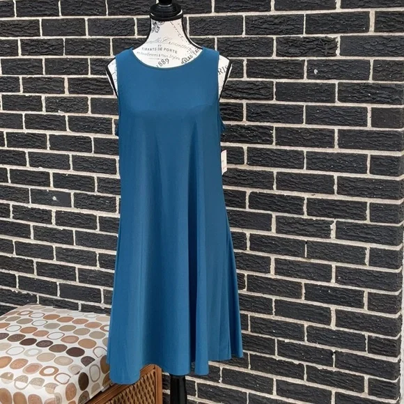 Anne Klein | Dresses | Anne Klein Teal Blue Sleeveless Aline Dress Size | Poshmark Anne Klein | Dresses | Anne Klein Teal Blue Sleeveless Aline Dress Size | Poshmark